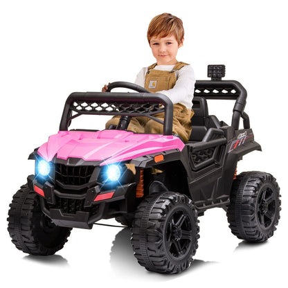 Electric Ride-On Car for Kids with LED Lights, Music, and Remote Control - Perfect Gift for Little Drivers!