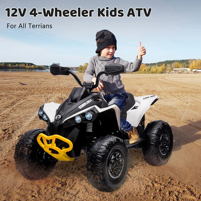 Electric Ride-On Car for Kids with LED Lights, Music, and Wide Seat - Perfect Gift for Playtime Fun!