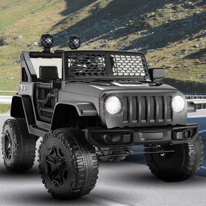 2 Seater Electric Ride-On Truck for Kids with Remote Control and MP3 Player - 12V, 7AH Battery