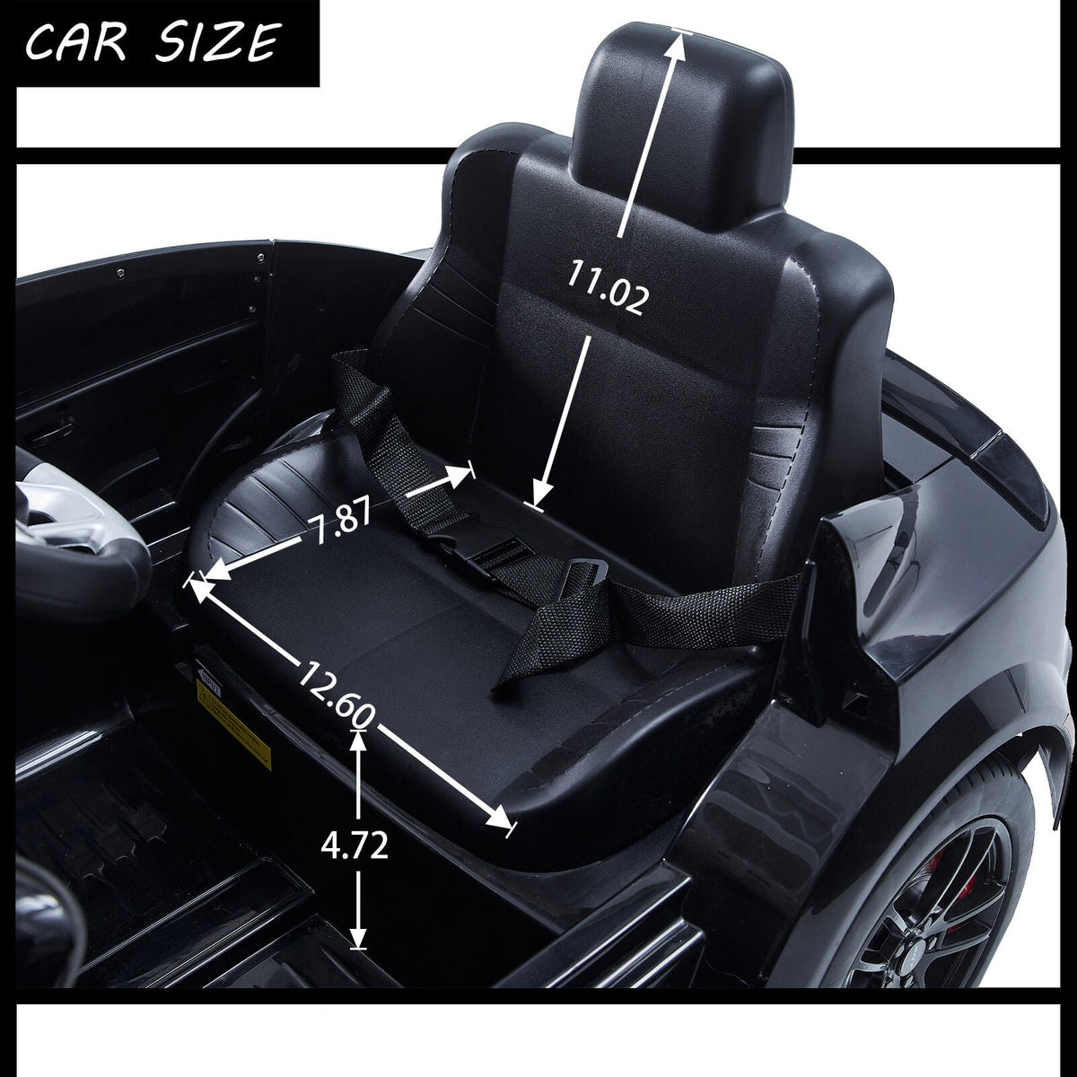 Electric Ride-On Car for Kids with Parental Remote Control - Smooth Start Function