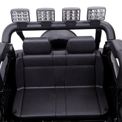 Electric Ride-On Car for Kids with Remote Control - 3 Speeds, 12V Battery, Black