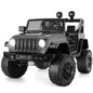Electric Ride-On Car for Kids with Remote Control, 3 Speeds, and LED Lights - 12V