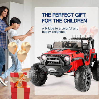 Electric Ride-On Car for Kids with Parental Remote Control and MP3 Player - Perfect Gift!