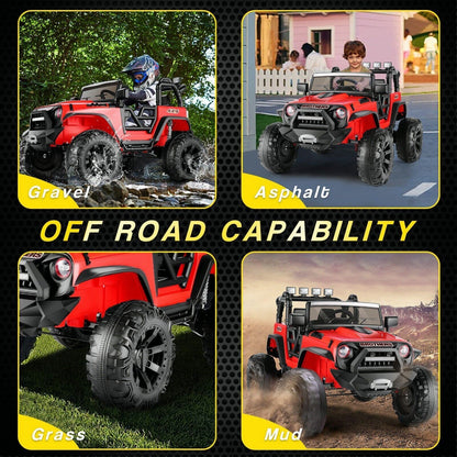 Electric Ride-On Car for Kids with Parental Remote Control and MP3 Player - Perfect Gift!