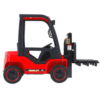 Electric Ride-On Car Toy with 3 Speeds and Lifting Rod for Children
