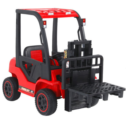 Electric Ride-On Car Toy with 3 Speeds and Lifting Rod for Children