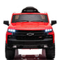 Electric Ride On Car Truck Toy with Remote Control, Music, and LED Lights - 12V Safety Power for Endless Fun!