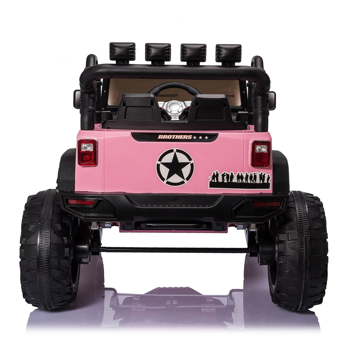 PINK Kids 24V Ride On Car Toy Truck with Parent Remote Control and Electric Power