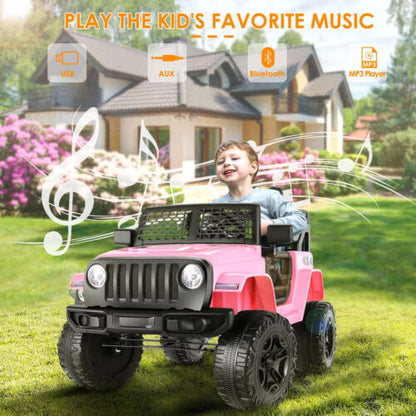 Electric Ride-On Cars for Kids with Remote Control - 12V Battery Powered