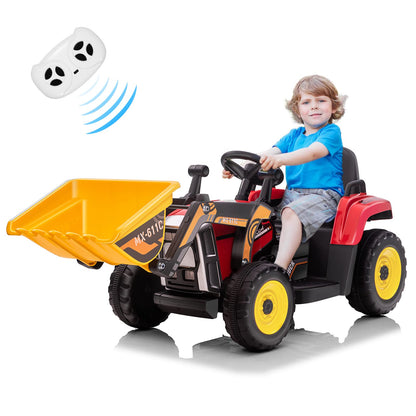 Excavator Digger Truck Ride-On Toy for Kids - Perfect Christmas or Birthday Gift