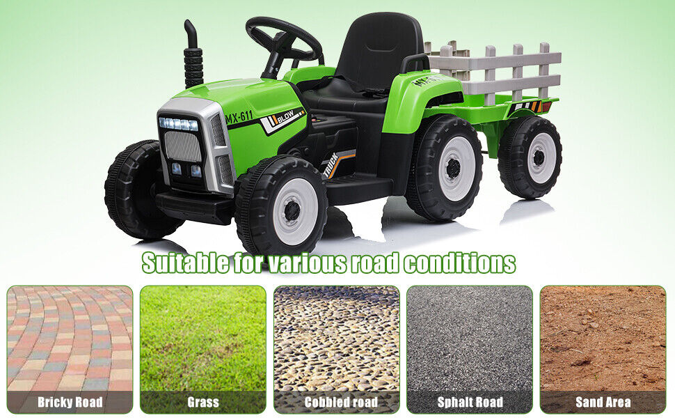 Electric Ride-On Jeep Truck Excavator ATV for Kids with Remote Control - Perfect Gift for Young Adventurers