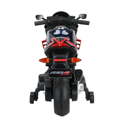 Electric Ride-On Motorbike for Kids Ages 1-4 with Bluetooth and MP3 Compatibility