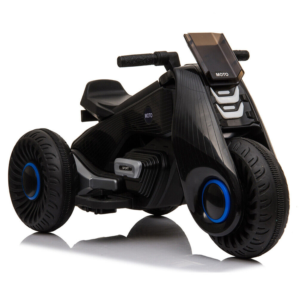 Electric Ride-On Motorcycle for Kids with Music, Horn, and Headlights - 3 Wheels
