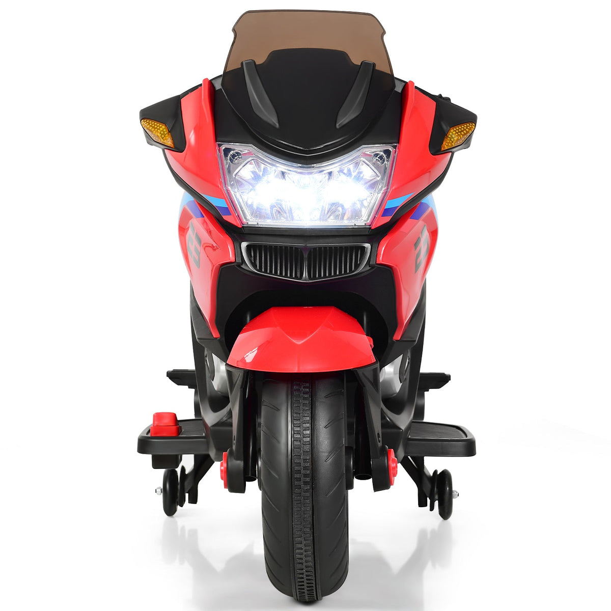 Electric Ride-On Motorcycle Toy for Kids with Headlights and Music