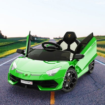 Electric Ride-On Sports Car for Kids with LED Remote Control - 12V Battery Powered