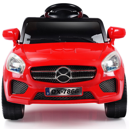 Electric Ride-On Sports Car Toy for Kids - Battery-Powered Coche De Juguete Para Montar