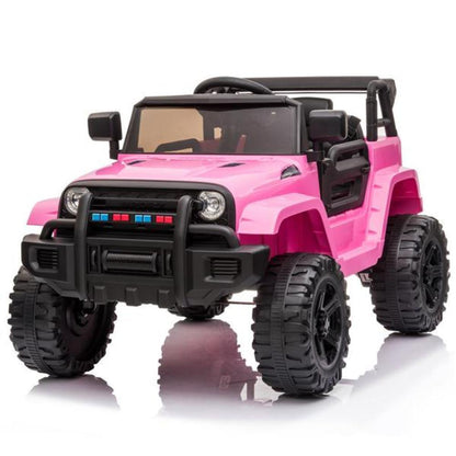 Electric Ride-On Toy Truck for Kids with Dual Drive, MP3, USB, and Remote Control - 12V