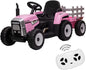 Electric Ride-On Toy Truck for Kids with RC, Bluetooth, MP3 - Perfect Christmas Gift!