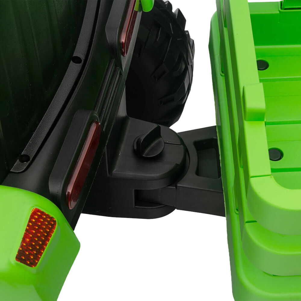 Electric Ride-On Tractor with Remote Control for Kids - 12V Battery Powered Toy Car