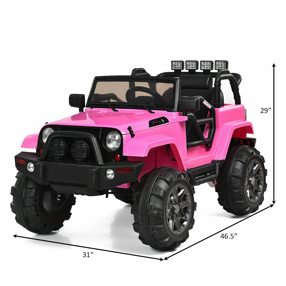 Electric Ride-on Truck for Kids with 2.4 GHZ Remote Control