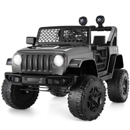 Electric Ride-On Truck for Kids with 3 Speeds and Parental Remote Control