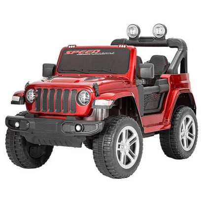 Electric Ride-On Truck for Kids with Remote Control, LED Lights, 3 Speeds, and Music