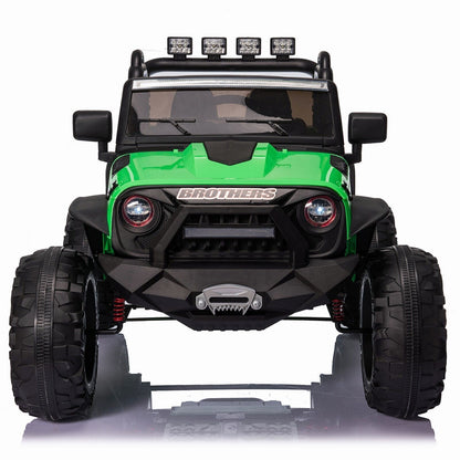 Electric Ride-On Truck for Kids with Remote Control, LED Lights, and MP3 Player - 24V 2x200W Powered Vehicle