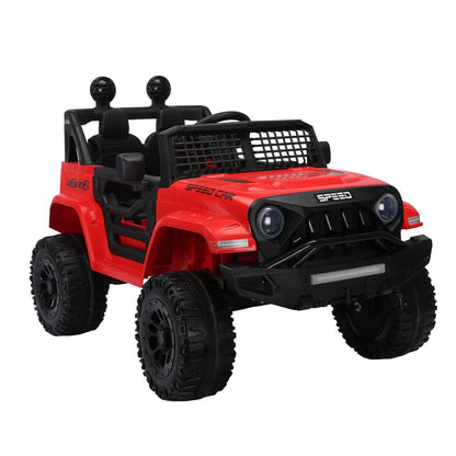 Electric Ride-On Truck for Kids with Remote Control, LED Lights, USB and MP3 Capabilities