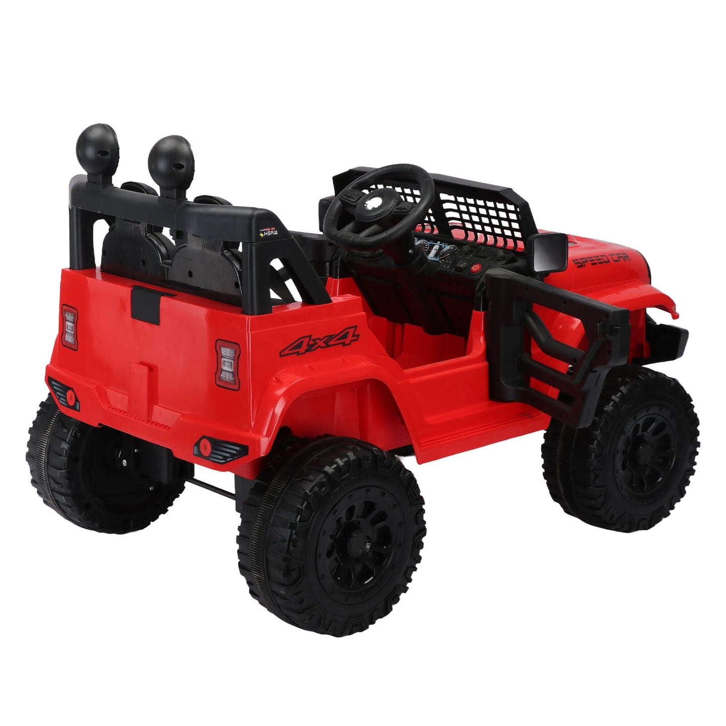 Electric Ride-On Truck for Kids with Remote Control, LED Lights, USB and MP3 Capabilities