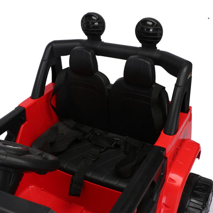 Electric Ride-On Truck for Kids with Remote Control, LED Lights, USB and MP3 Capabilities