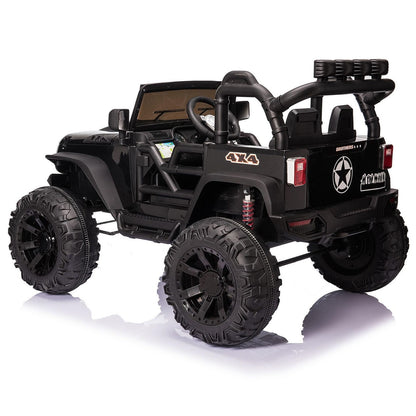 2 Seater 4WD Electric Ride-On Truck for Kids with Remote Control - 24V Battery Powered