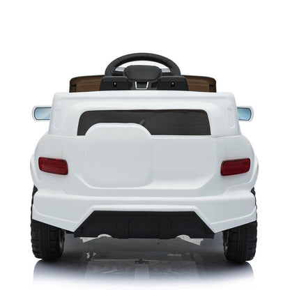 Electric Ride On Truck Toy Car for Kids with Remote Control and LED Lights - 3 Speed Options
