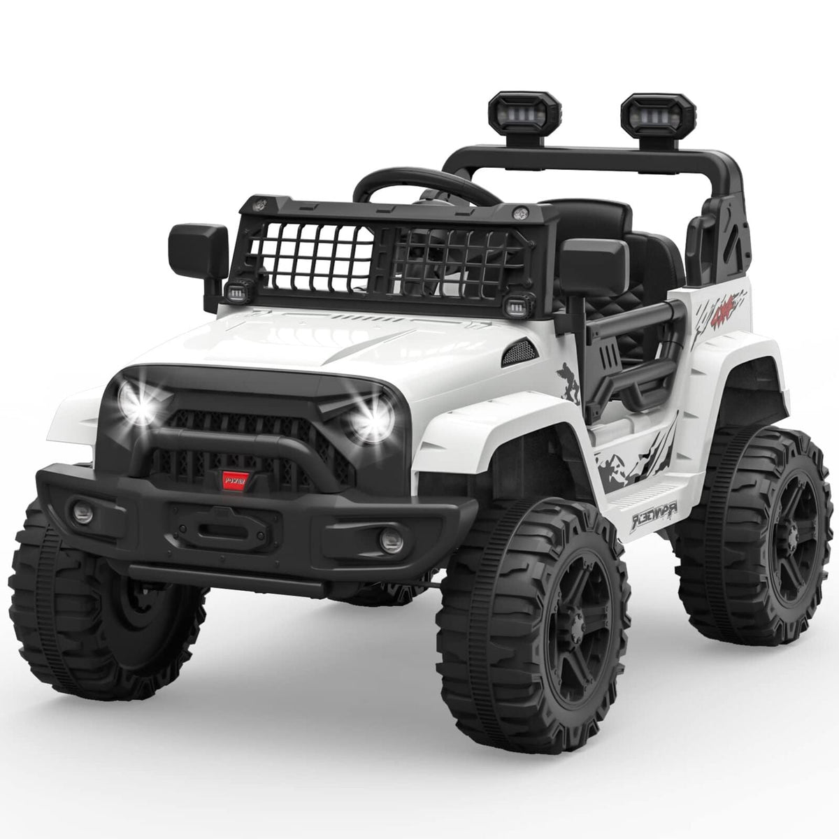Electric Toy Jeep for Kids with Bluetooth Remote Control - Perfect Xmas Gift!
