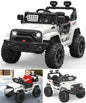 Electric Toy Truck for Kids with Bluetooth and Remote Control - 12V Ride On Car