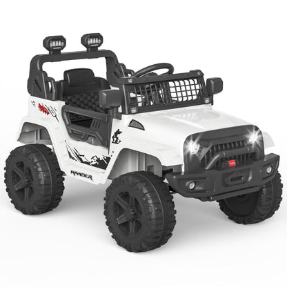 Electric Toy Truck for Kids with Bluetooth and Remote Control - 12V Ride On Car