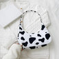 Elegant Pure Color Shoulder Underarm Bags, Casual Ladies Zipper Small Purse Top-handle Handbag For Ladies And Girls