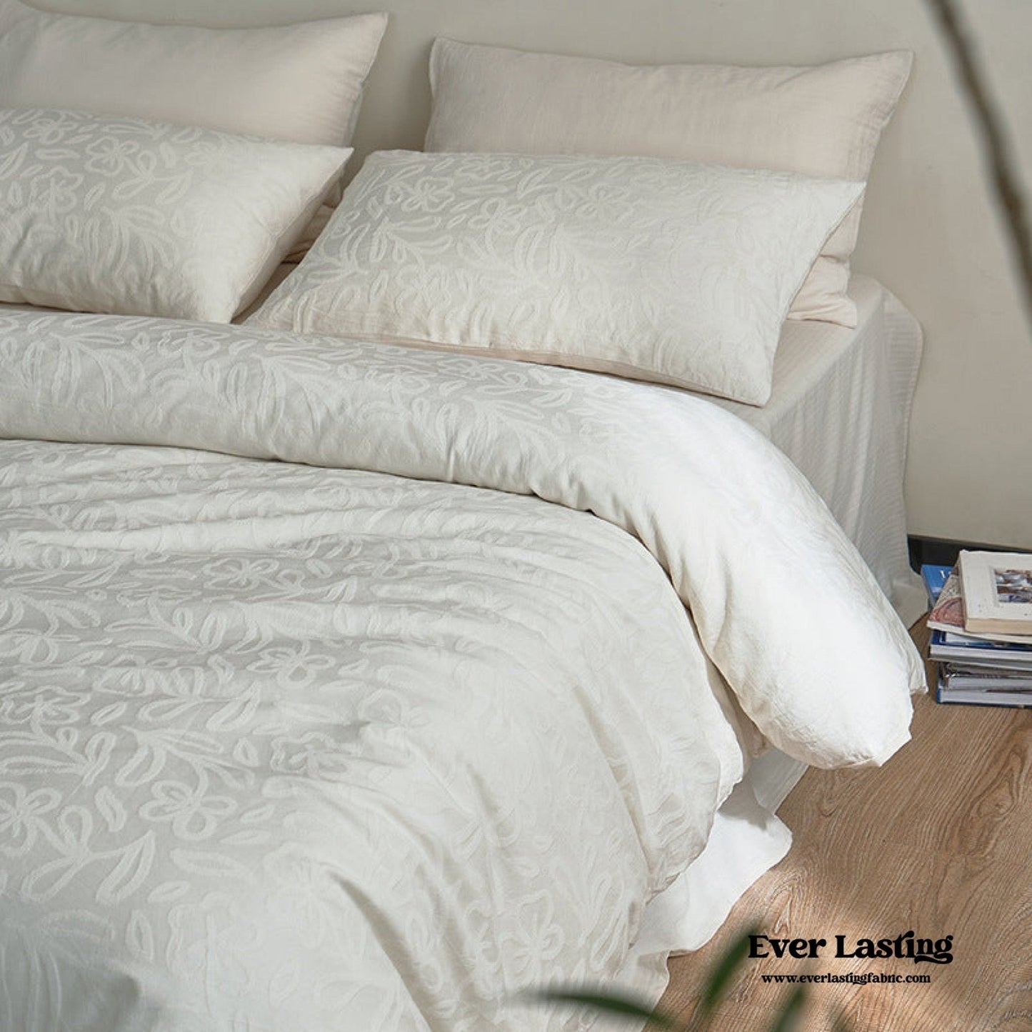 Elin Tencel Silky Jacquard Bedding Set / Sunrise