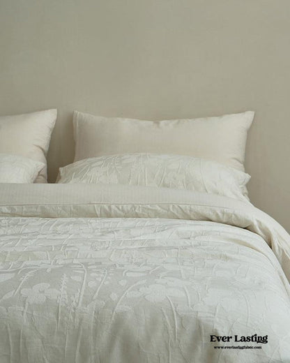 Elin Tencel Silky Jacquard Bedding Set / Sunrise