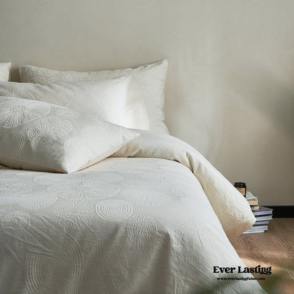 Elin Tencel Silky Jacquard Bedding Set / Sunrise