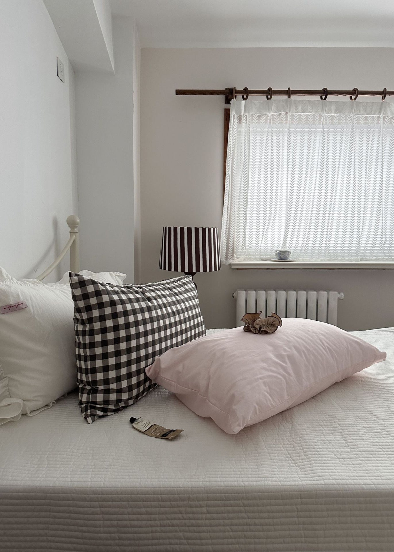Ella Pure Cotton Pillowcases / White