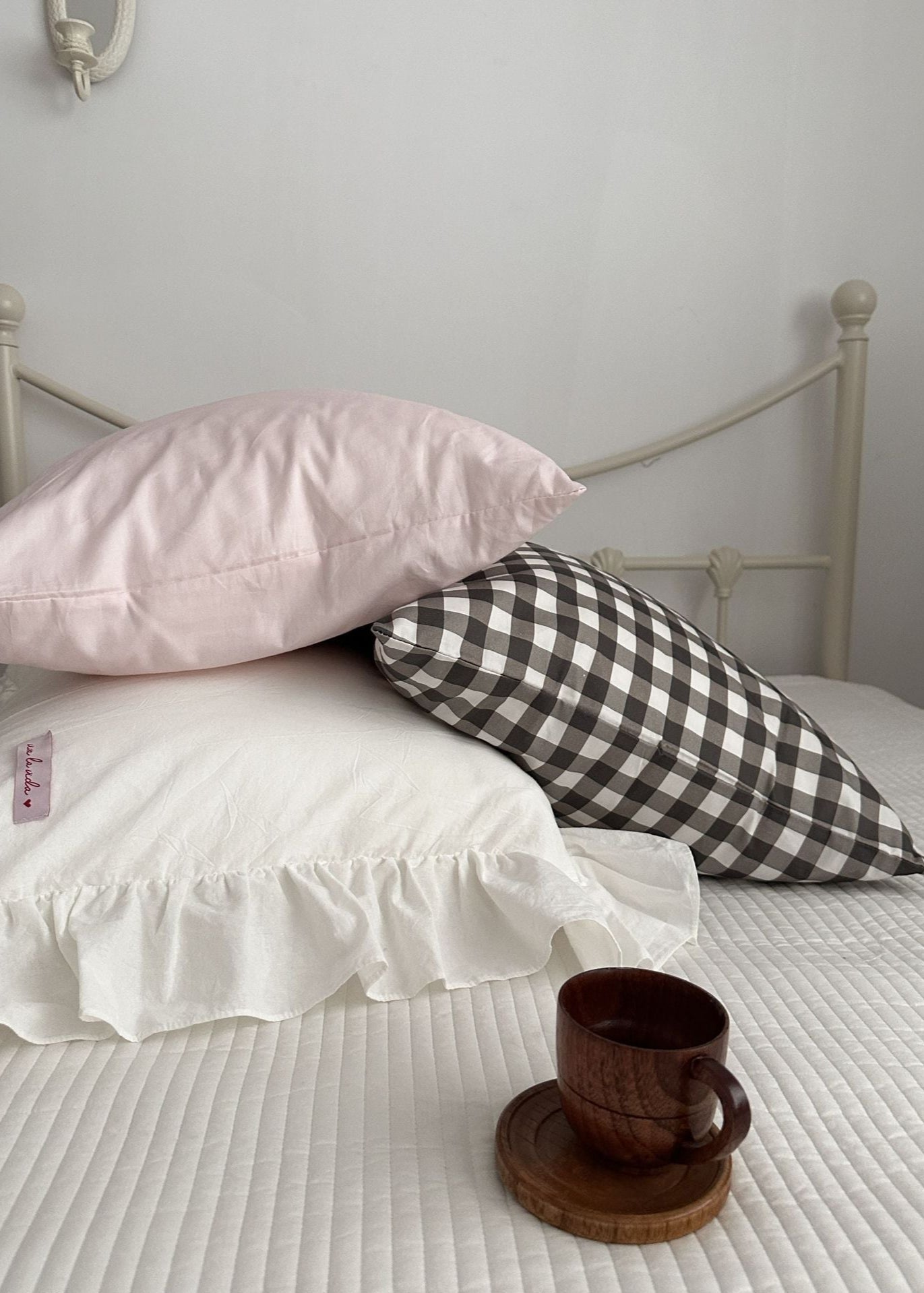 Ella Pure Cotton Pillowcases / White