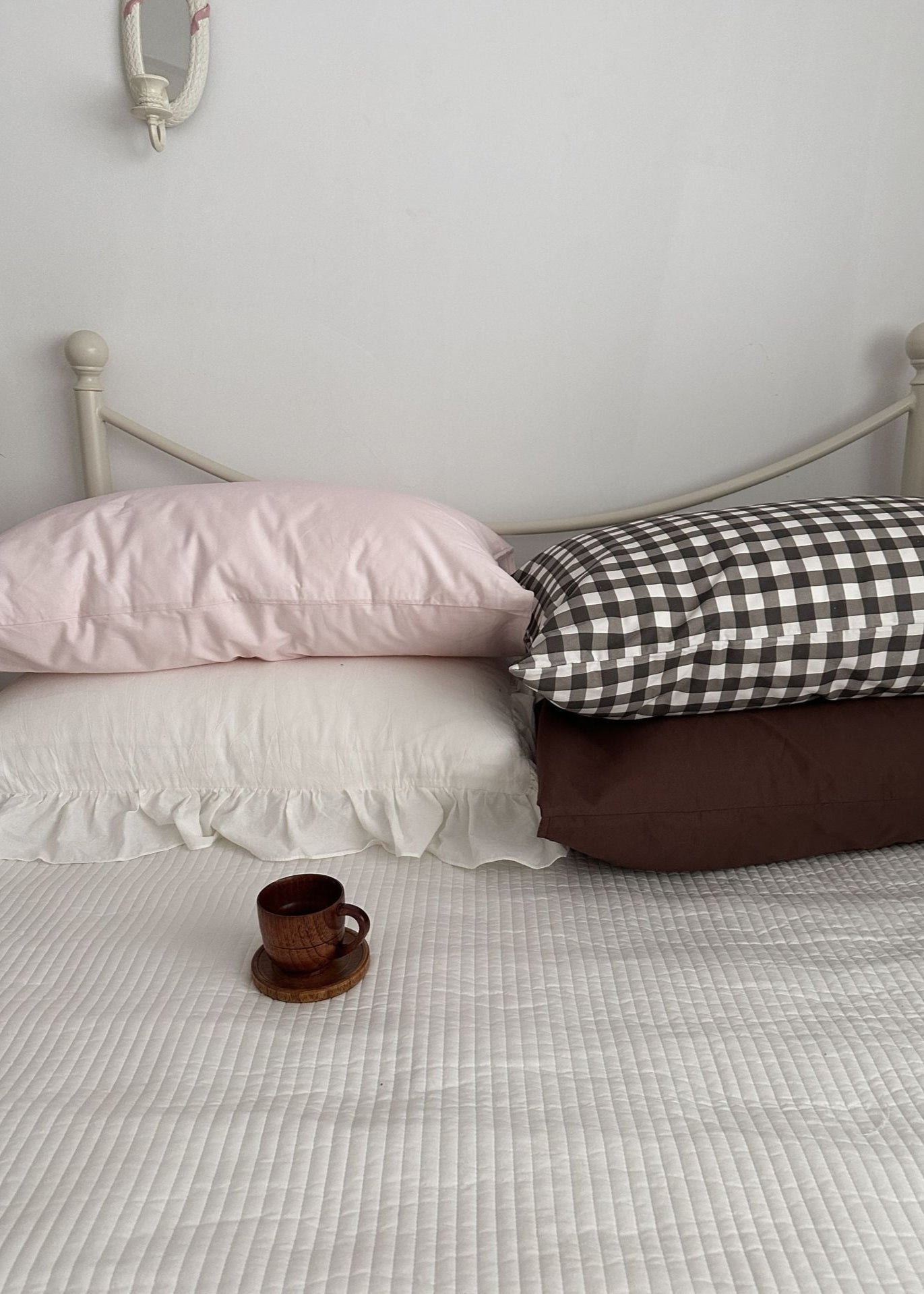 Ella Pure Cotton Pillowcases / Pink