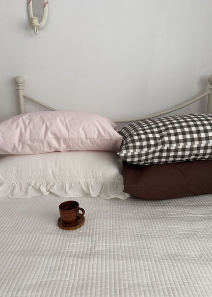 Ella Pure Cotton Pillowcases / Pink