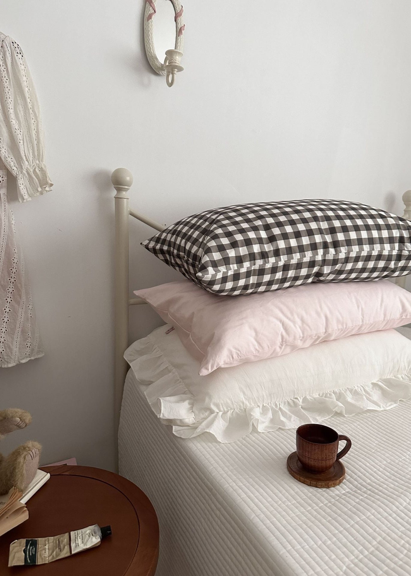 Ella Pure Cotton Pillowcases / White