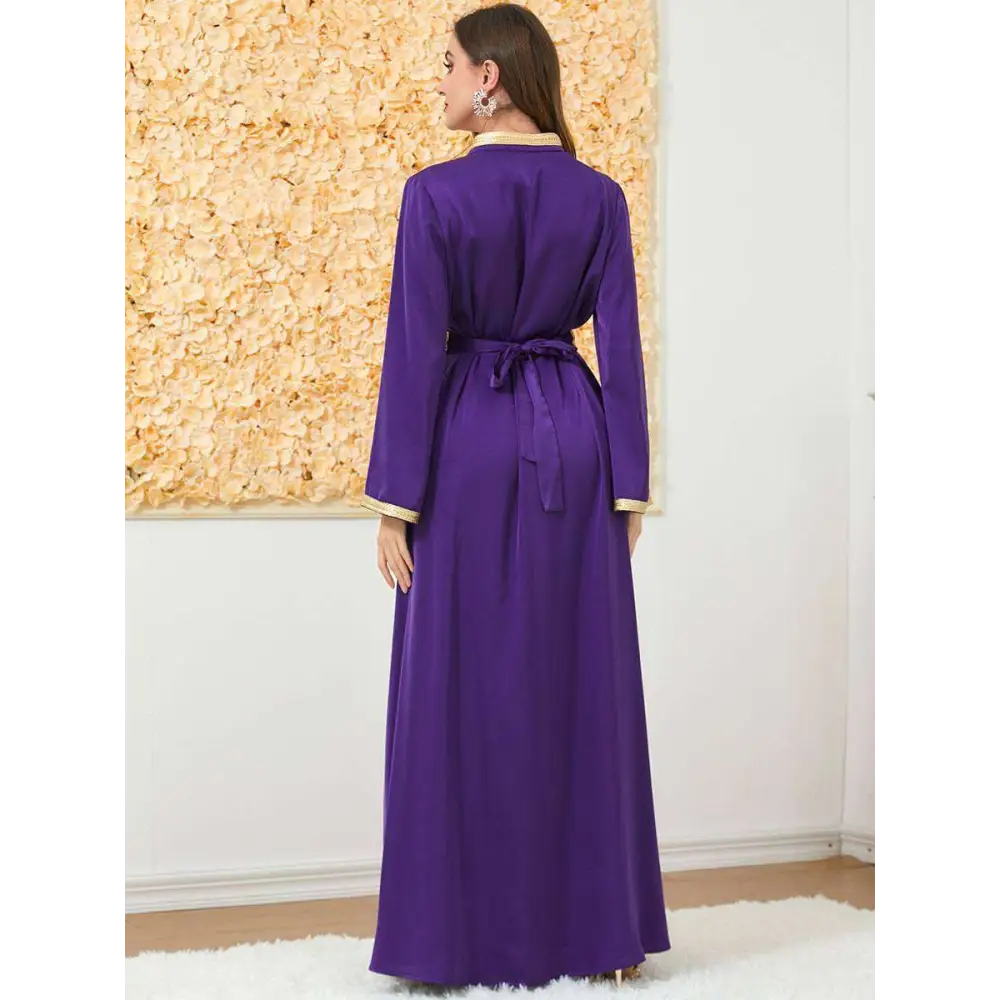Embroidered Long Sleeve Foreign Trade Dress