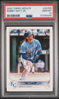 Graded 2022 Topps Update Bobby Witt Jr. #US100 Rookie RC Baseball Card PSA 10 Gem Mint