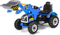 Excavator Truck Battery-Powered Playset for Kids - 12V Construction Vehicle Ride-On