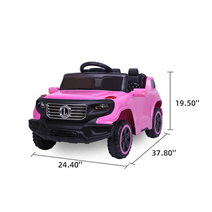 Exciting 6V Electric Ride-On Car for Kids with Remote Control, Music, and 4 Color Options
