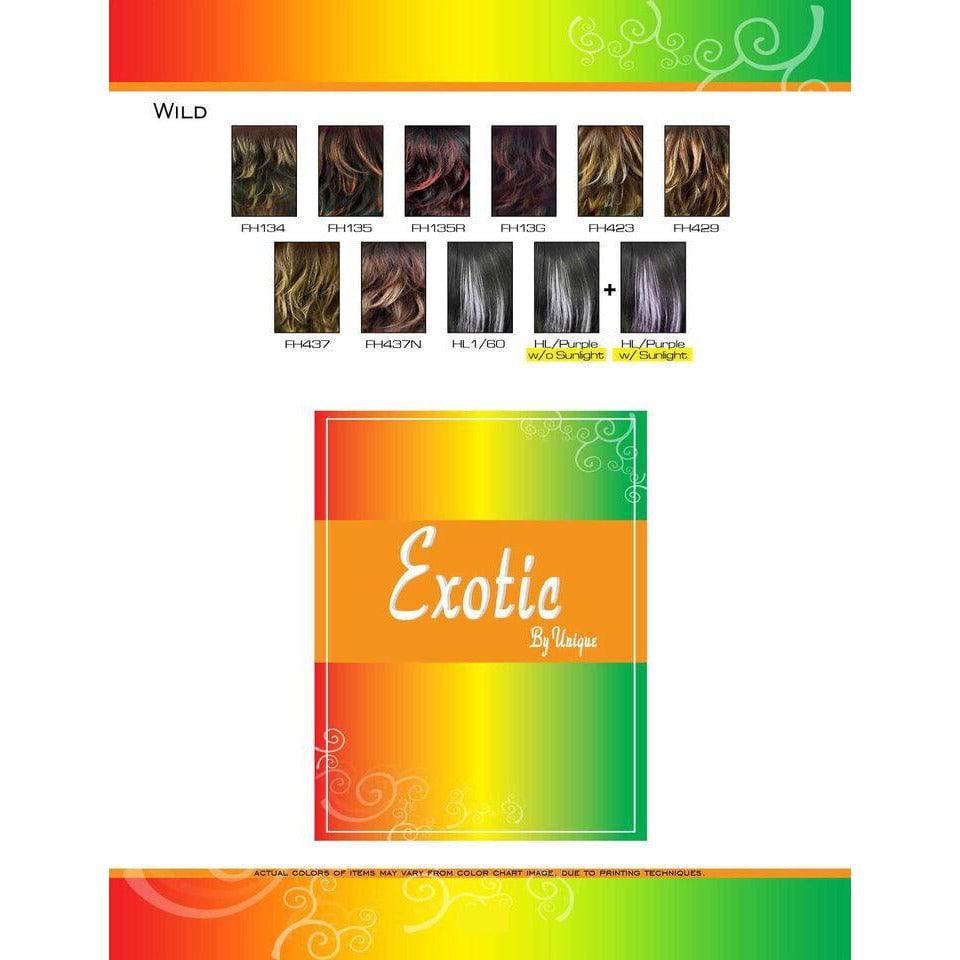 Unique Exotic Collection Vivid Wig New With Tags