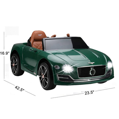 Exp 12 6V Battery Operated Toy Car Ride On with Remote Control - Kids Bentley Style